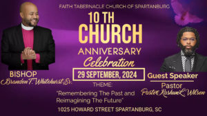 10th Year Church Anniversary